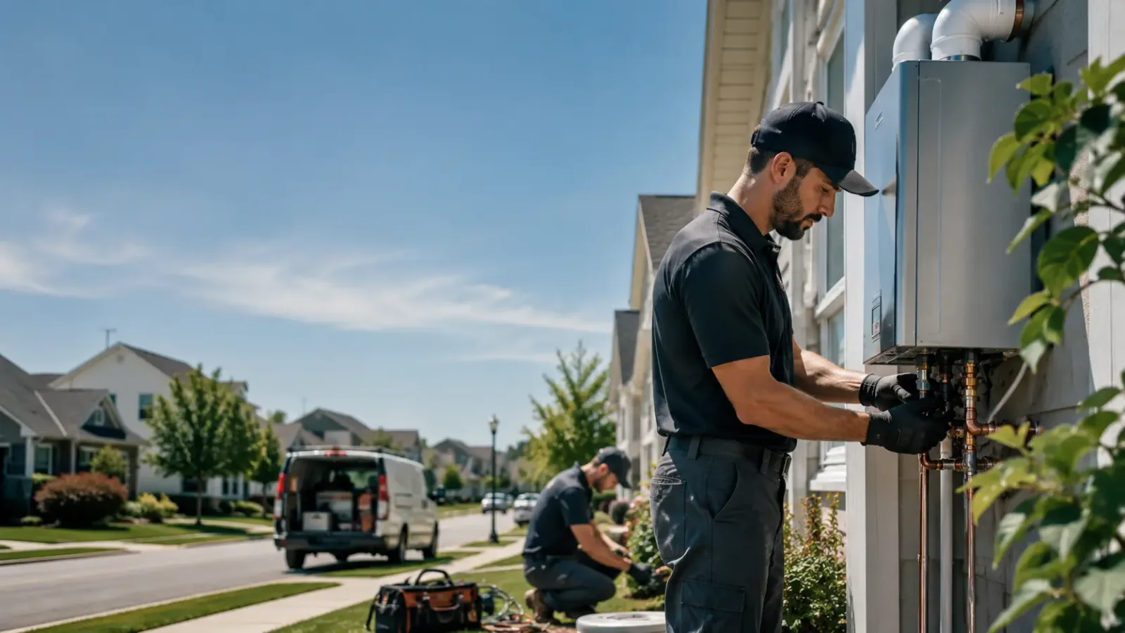 Tankless Water Heater Installation in Leonard, TX